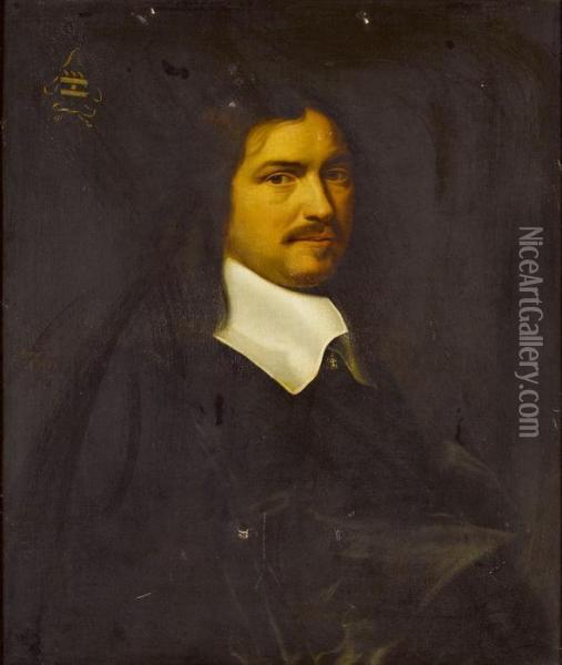 Bildnis Des Arent Van Der Graef Oil Painting - Jacob Willemsz II Delff