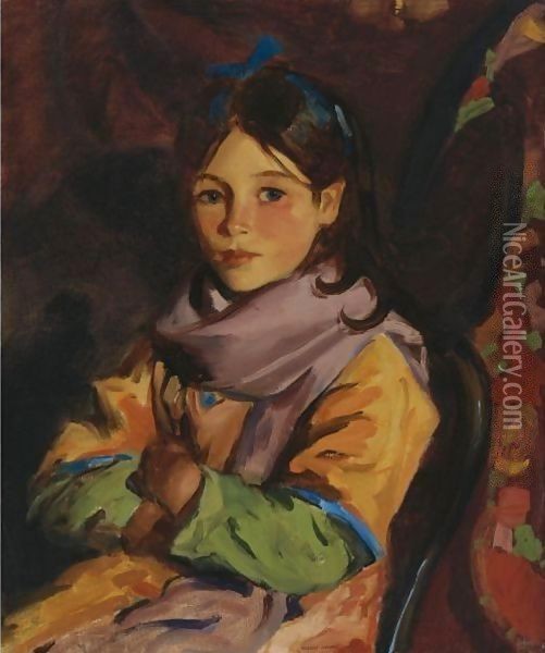 Mary Agnes Oil Painting - Robert Henri