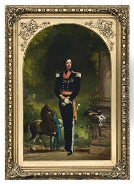 Portrait Of His Excellency Sir Henry Barkly, Govenor Of Victoria Oil Painting - Thomas Clark