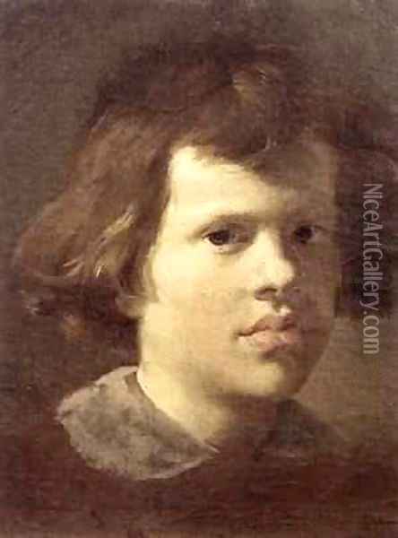 Portrait Of A Boy C1638 Oil Painting - Gian Lorenzo Bernini