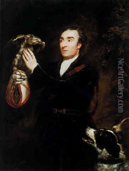 Portrait Of Samuel Northcote, The Artist's Brother Oil Painting - James (Thomas J.) Northcote