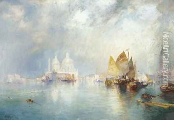 Venice 3 Oil Painting - Thomas Moran