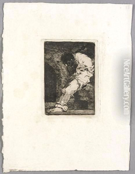 Si Es Delinquente, Que Muera Presto Oil Painting - Francisco De Goya y Lucientes