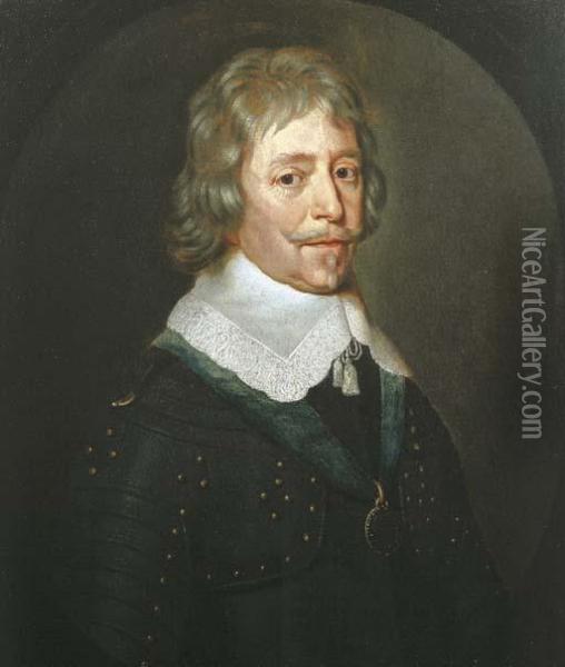 Portrait Of Frederick Hendrik Oil Painting - Gerrit Van Honthorst