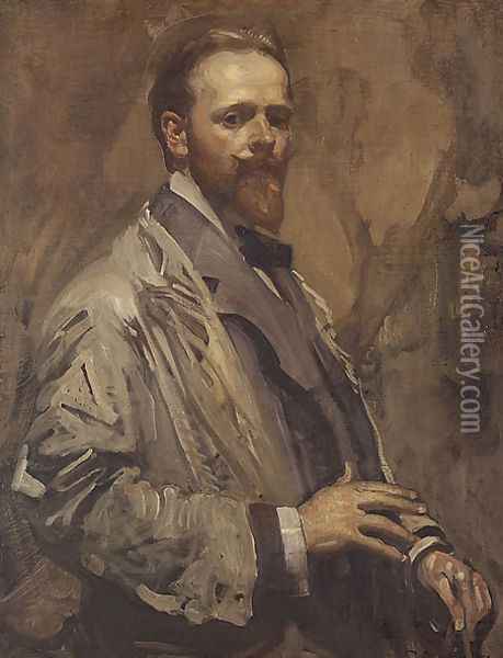Self-portrait 2 Oil Painting - George Lambert