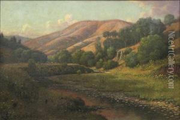 Beyond Muir Woods Oil Painting - William Barr