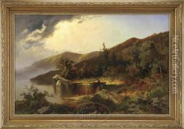 Participating In Nature's Splendor Oil Painting - S.J. Remington