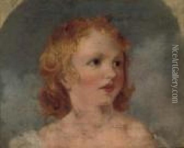 Lady Georgiana Fane Oil Painting - Sir Thomas Lawrence