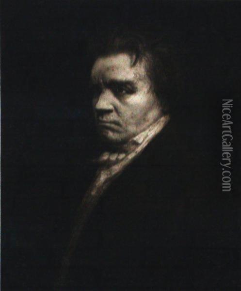 Ludwig Van Beethoven Oil Painting - Carel L. Ii Dake