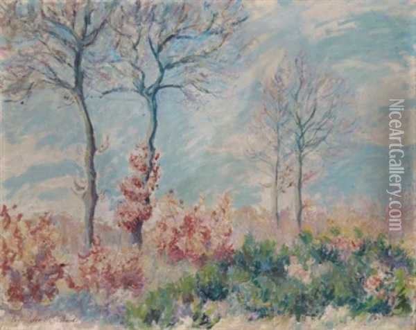 Le Bois De Falaise Oil Painting - Blanche Hoschede-Monet