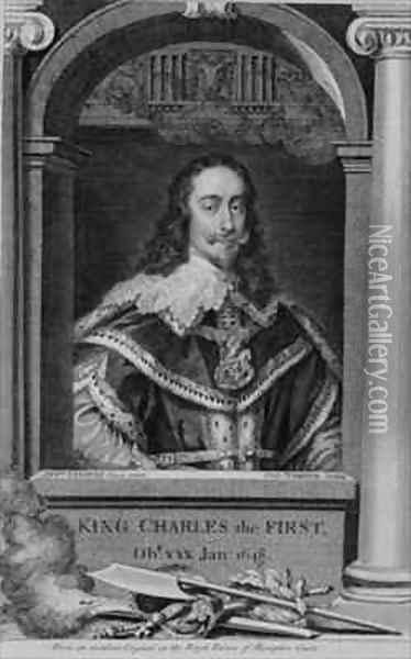 Charles I 1600-49 King of Great Britain and Ireland from 1625 Oil Painting - Sir Anthony Van Dyck