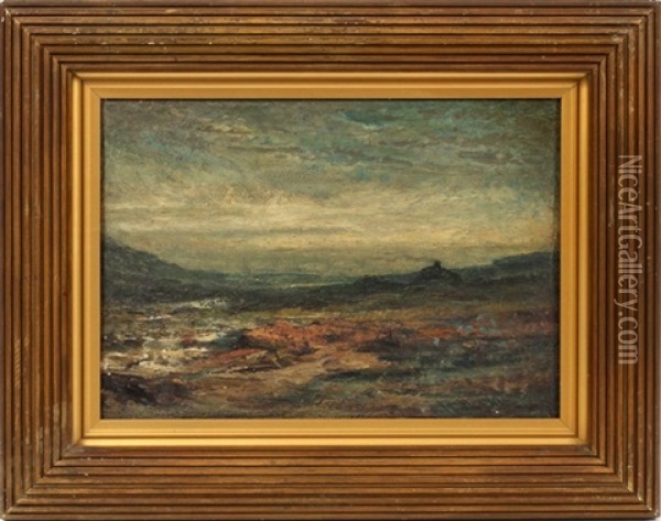 Coast Of Scotland Oil Painting - Robert B. Hopkin
