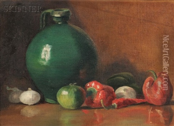 Pepper Study Oil Painting - Emil Carlsen