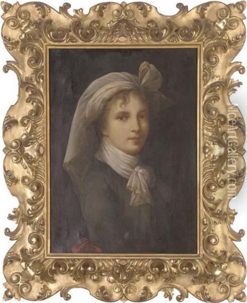 Self-portrait Of The Artist Oil Painting - Elisabeth Vigee-Lebrun