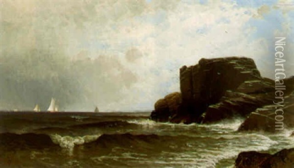 Coast Of New England Oil Painting - Alfred Thompson Bricher