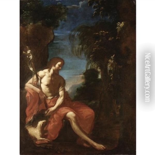 San Giovanni Battista Oil Painting - Pier Francesco Mola
