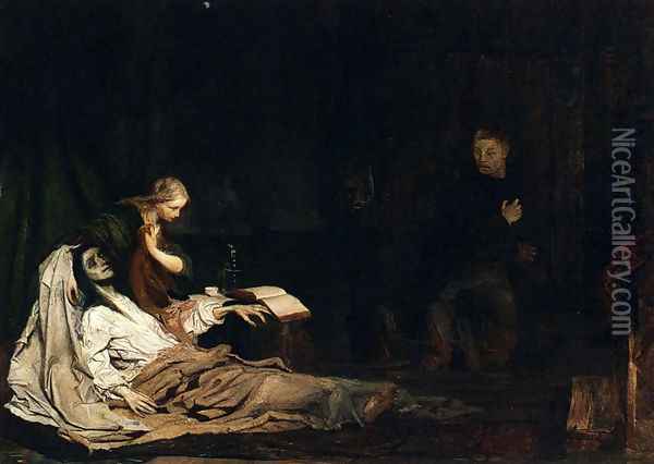 The Return Of The Prodigal Son Oil Painting - Matthijs Maris