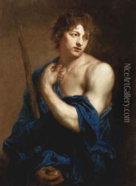 Self-portrait as Paris Oil Painting - Sir Anthony Van Dyck