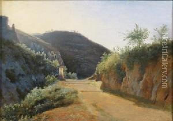 Chemin De Montagne Oil Painting - Charles Louis Guigon
