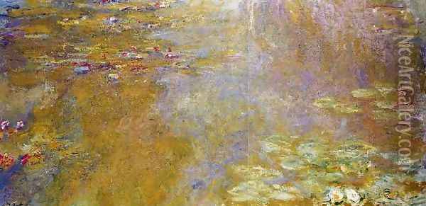 The Water Lily Pond 5 Oil Painting - Claude Oscar Monet