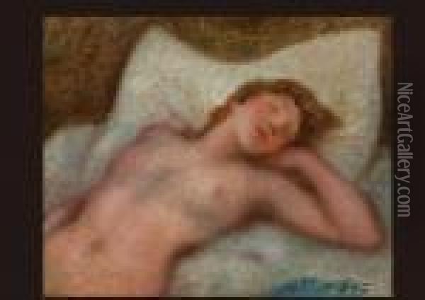 Nude Oil Painting - Georges dEspagnat