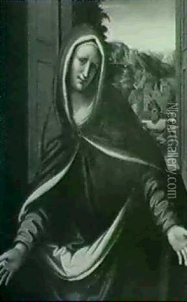 The Virgin Mary Oil Painting - Antonio di Giovanni di Pietro Solari