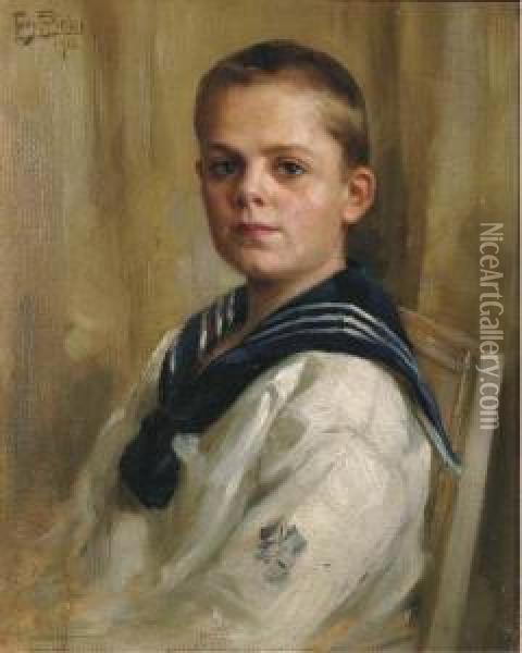 The Young Sailer Oil Painting - Tony Binder