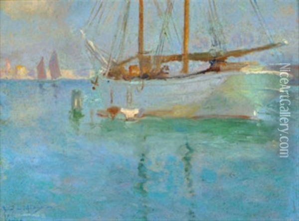 Venise Oil Painting - Arthur Midy