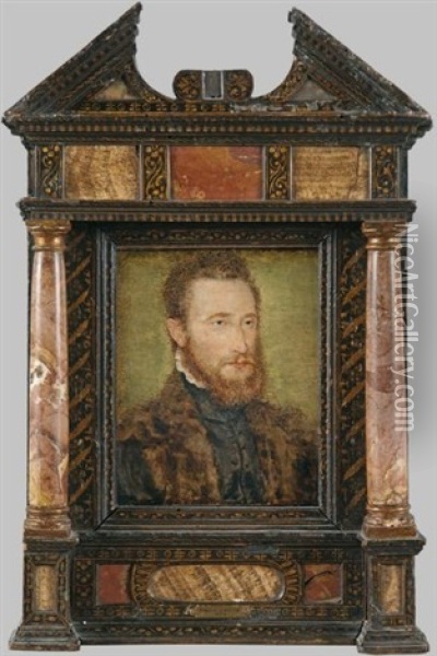 Portrait De Gentilhomme Oil Painting -  Corneille de Lyon