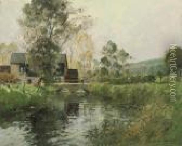 Le Moulin De Grainville Oil Painting - Paul Emile Lecomte