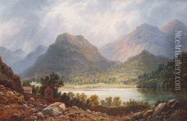 Lake District Oil Painting - Richard Herd
