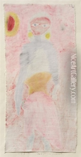 Debut Am Cabarett Oil Painting - Paul Klee