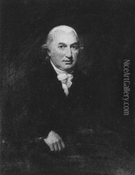 Portrait Of William Sibbald Of Gladswood Oil Painting - Sir Henry Raeburn