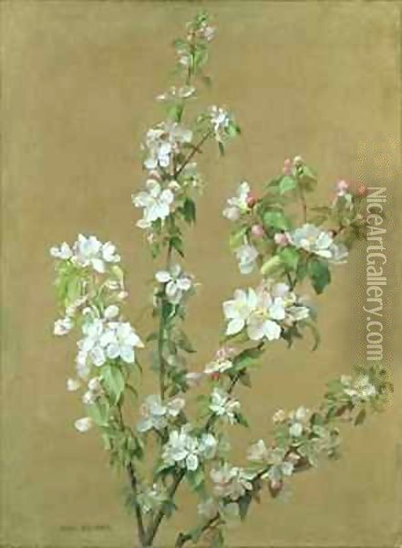 Apple Blossom Oil Painting - Jean Benner