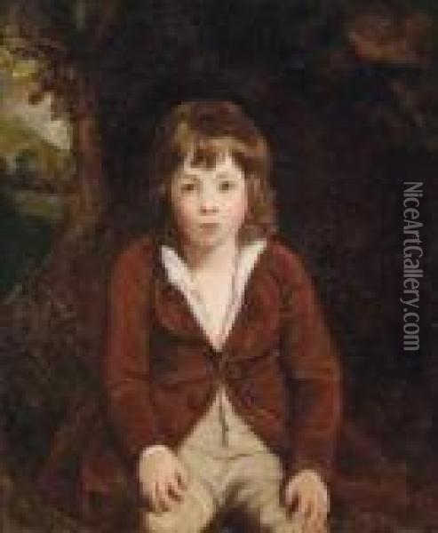 Portrat Des Jungen Master Bunbury Oil Painting - Sir Joshua Reynolds