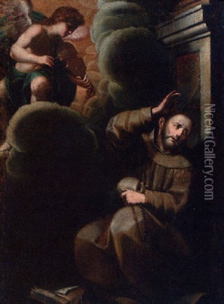 Saint Francis Oil Painting - Bartolome Esteban Murillo