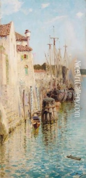 Venice Oil Painting - Vasili Dimitrievich Polenov