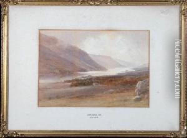 Loch Goyle, N.b. Oil Painting - Edward Tucker
