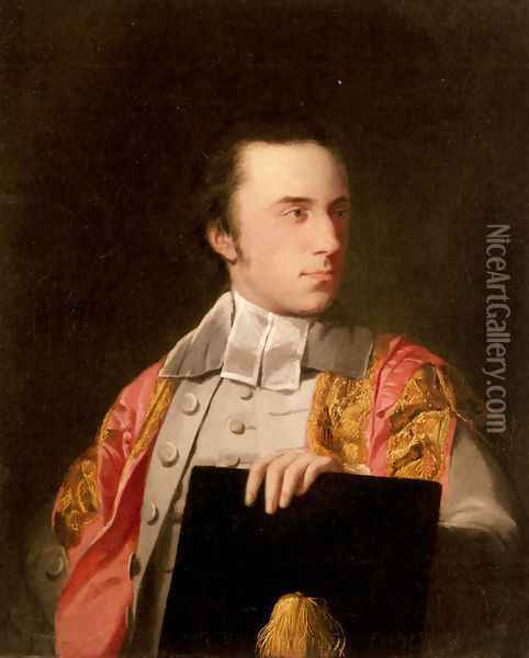 Portrait of Lord Charles Spencer-Churchill (1740-1820) Oil Painting - Tilly Kettle
