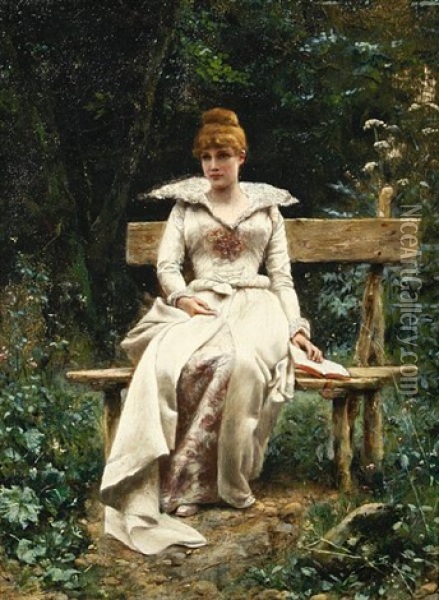 Daydreaming Oil Painting - Alfred Seifert