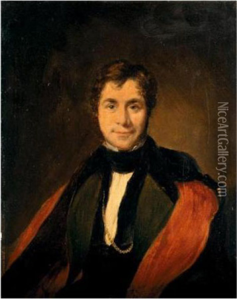 Portrait Of Lord Hume Oil Painting - Thomas Phillips