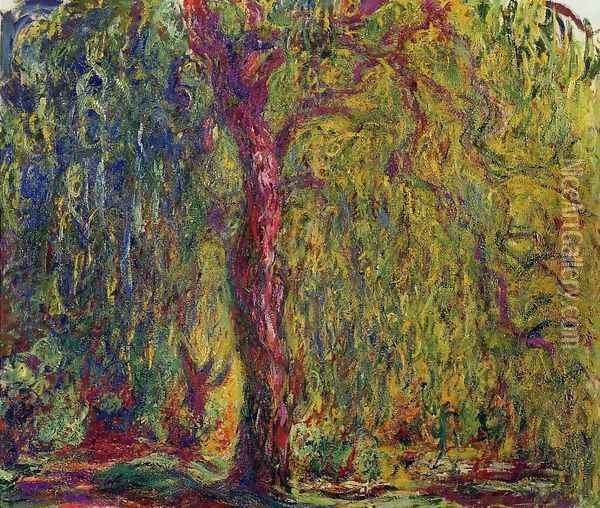 Weeping Willow V Oil Painting - Claude Oscar Monet