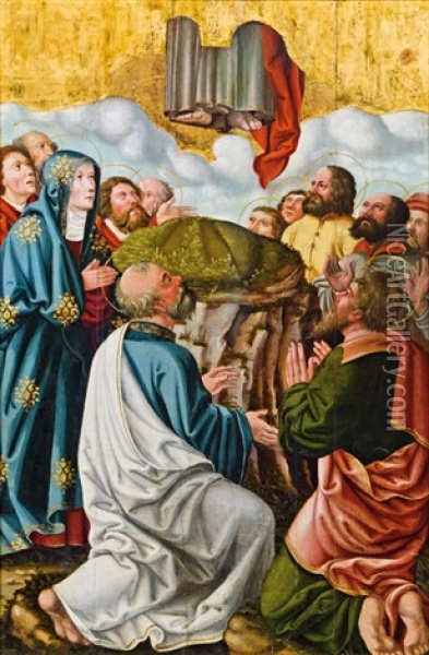 Himmelfahrt Christi Oil Painting - Albrecht Duerer