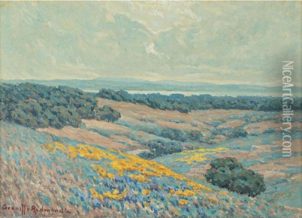California Landscape Oil Painting - Granville Redmond