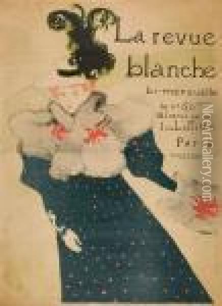 La Revue Blanche - Plakat Oil Painting - Henri De Toulouse-Lautrec