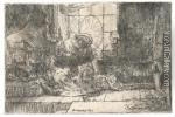 The Tribute Money Oil Painting - Rembrandt Van Rijn