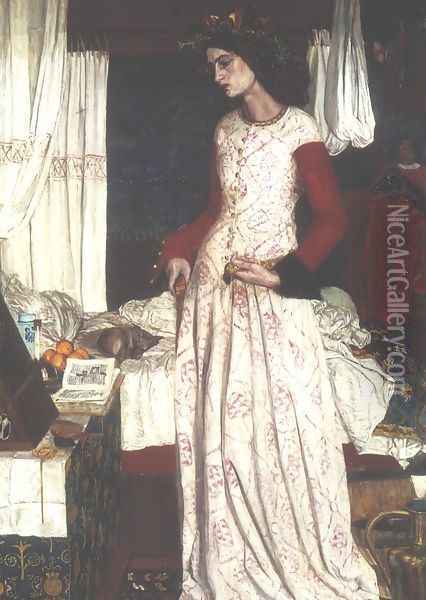 Guinevere (or La Belle Iseult) Oil Painting - William Morris