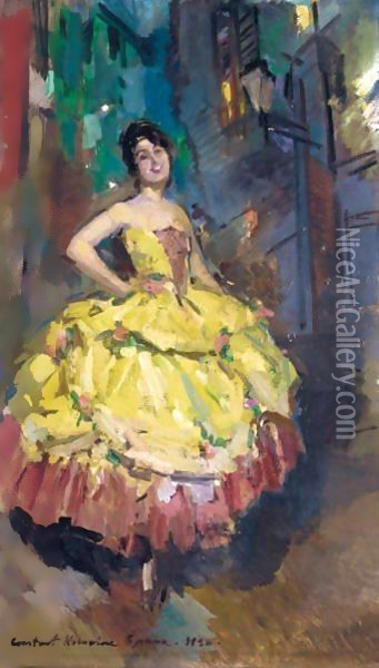 Spanish Dancer Oil Painting - Konstantin Alexeievitch Korovin