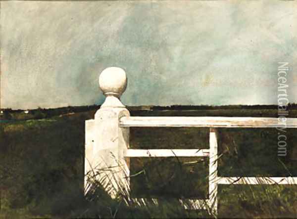 Wyeth, Andrew Oil Painting - Henriette Wyeth