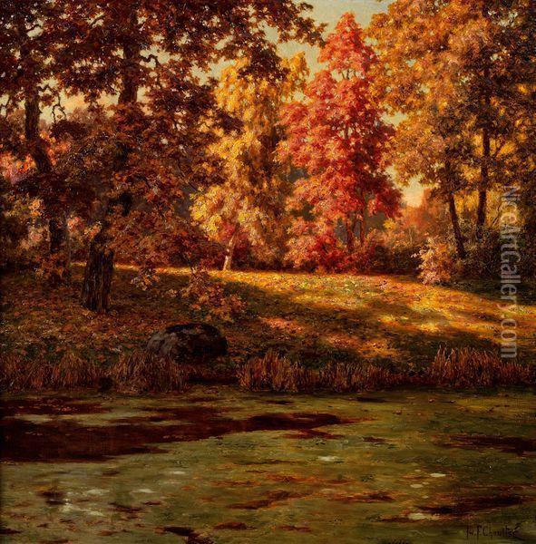 Clairiere A L'automne Oil Painting - Ivan Fedorovich Choultse
